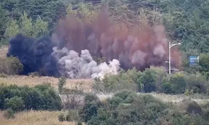 Thông điệp của Triều Tiên khi kích nổ tuyến đường biên giới